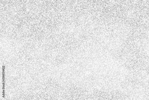 White And Grey Halftone Dotted Backdrop. Abstract Polka Dots Pattern. Pop Art Style Background. Silver Explosion Of Confetti. Digitally Generated Image. Vector Illustration, Eps 10.  