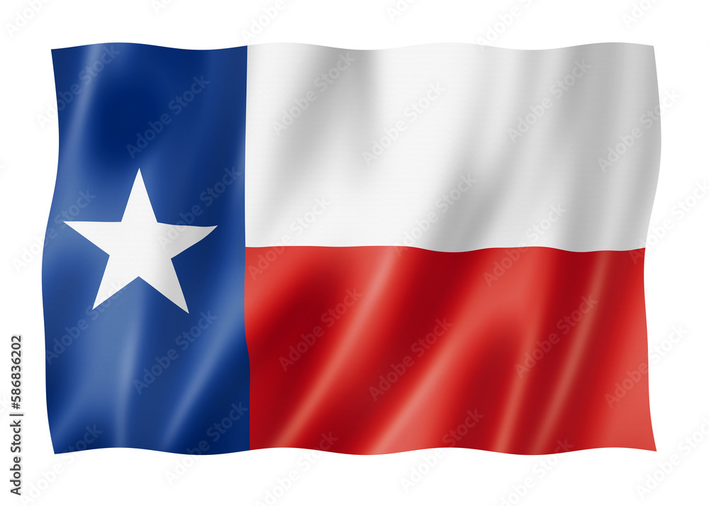 Fototapeta premium Texas flag, USA
