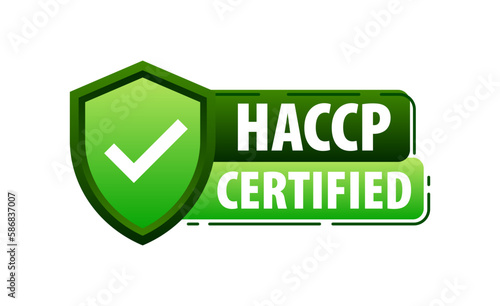 HACCP Certified, Hazard Analysis Critical Control Points. Confirmation of a high level of safety and quality