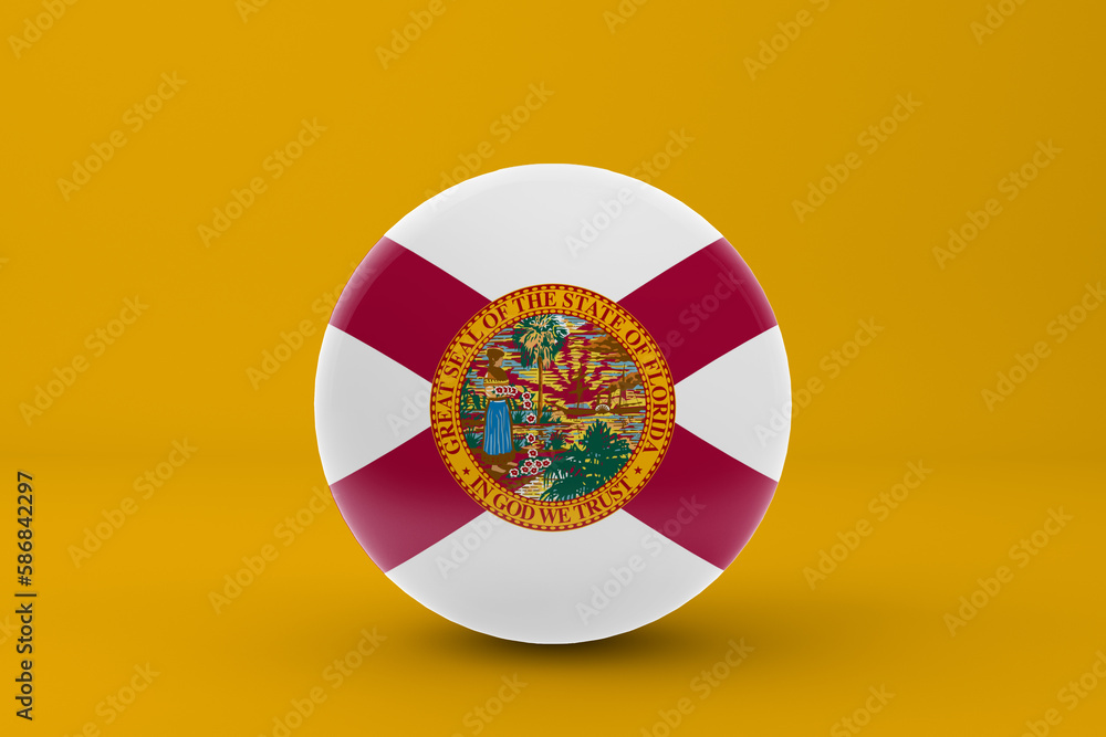 Obraz premium Florida Flag
