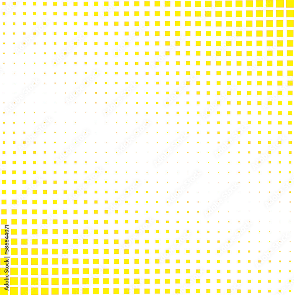 pattern with yellow squares