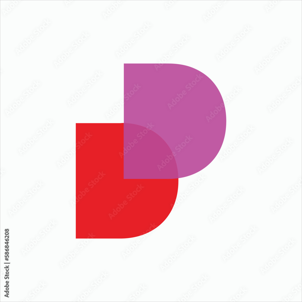 DD letter icon business logo