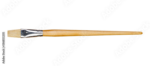 Fotografie Paint brush isolated on white background