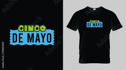 Cinco de mayo festival t-shirt design, mexican festival vector t-shirt design