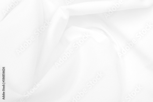 White fabric pattern with beautiful Ron, colorful, soft white fabri