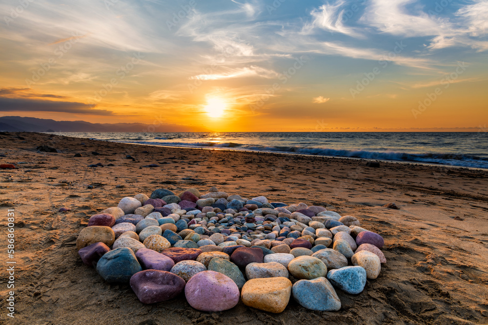 Sunrise Sacred Stones Ritual Inspirational Mystical Ceremony