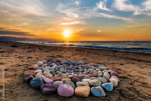 Fotografie Sunrise Sacred Stones Ritual Inspirational Mystical Ceremony