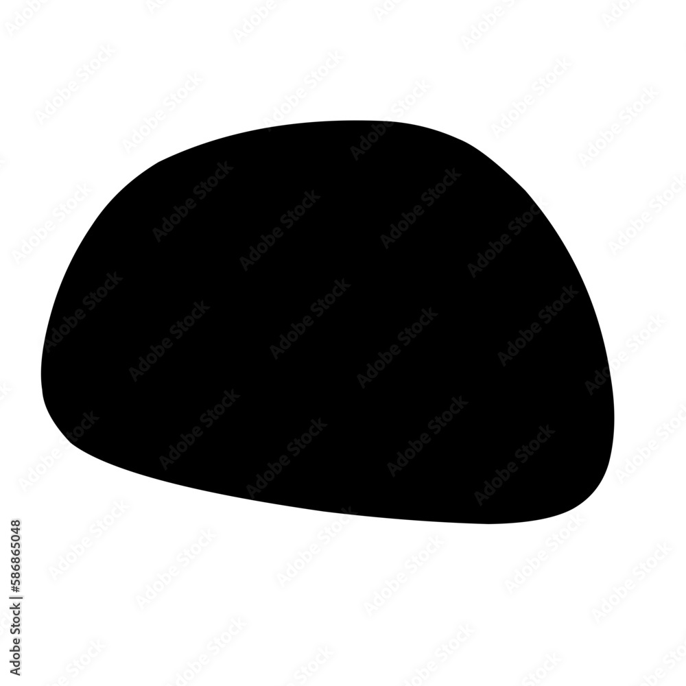 Abstract blob shape Abstract blob shape