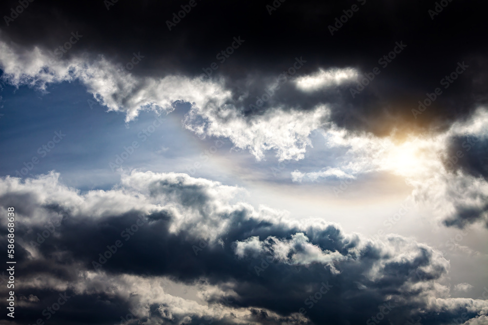 Obraz premium Cloudscape with a Light