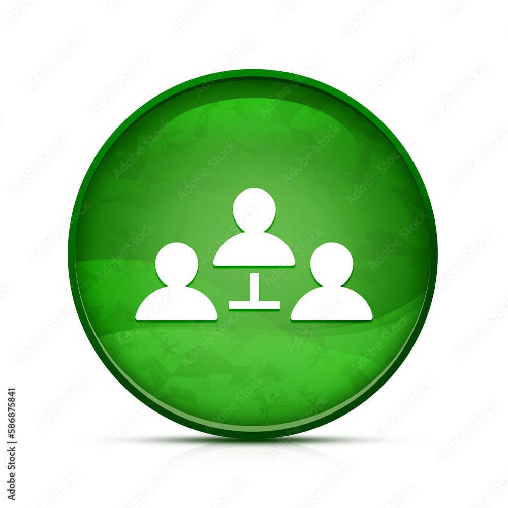 Communication concept icon on classy splash green round button illustration Communication concept icon on classy splash green round button illustration