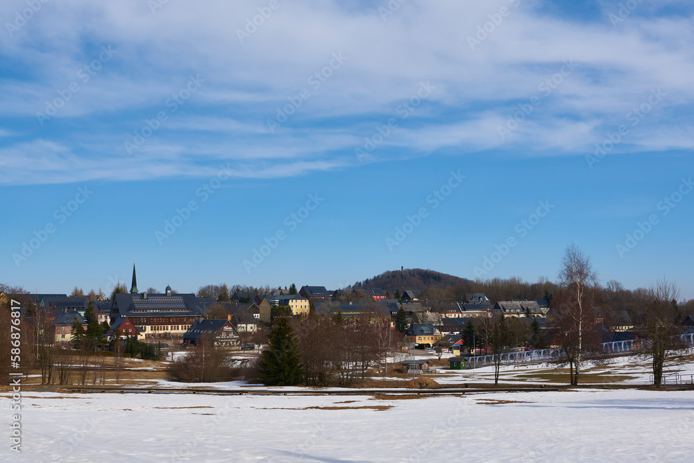 	
Altenberg im Osterzgebirge im Winter	

