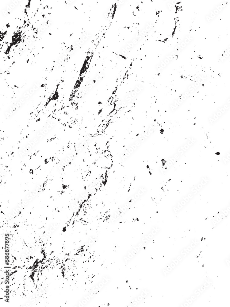Vintage black and white grunge texture with distressed overlay ...