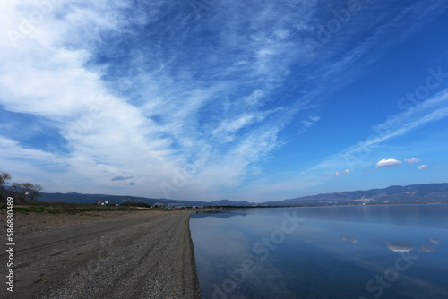 Wallpaper Mural Iznik Lake and cloud sky landscape image Torontodigital.ca
