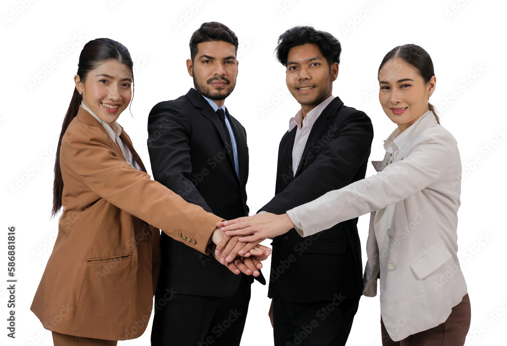 Business people isolated on white background Business people isolated on white background