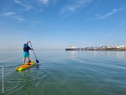 Paddleboard to Eastbourne pier