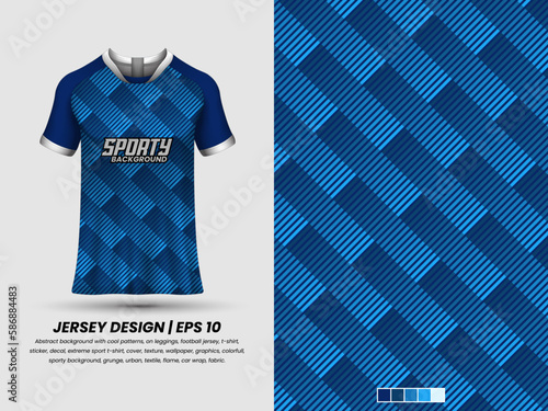Abstract background with grunge pattern, ready to print, sublimation design, mockup jersey.