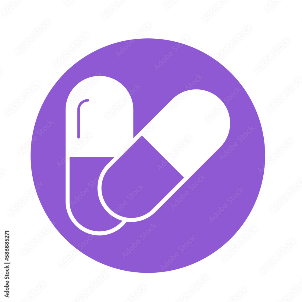 Capsule Vector Icon
Capsule Vector Icon