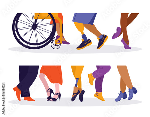 Dance feet. Different dances. Most popular types of dance. Inclusive dance. International Dance Day.