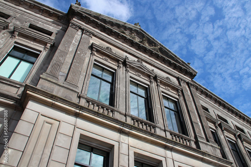 Photography building (allard pierson museum) in amsterdam (the netherlands)
