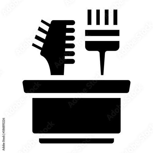 hair tools icon