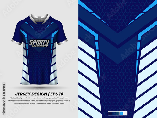 Abstract background with grunge pattern, ready to print, sublimation design, mockup jersey.