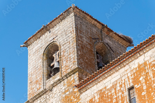 Trujillo main square. Church of San Martin (Trujillo, Caceres, Spain)