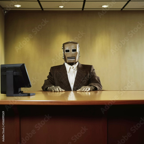 AI Robot Professional - lawyer, doctor, accountant, CEO, boss, manager 