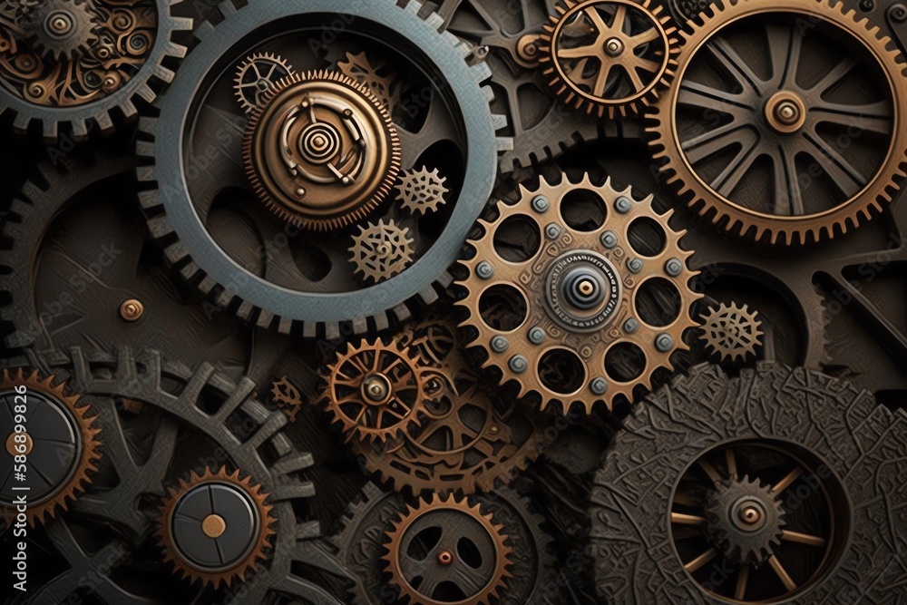 Cogs backdrop - Generative A.I, Cogs backdrop - Generative A.I,