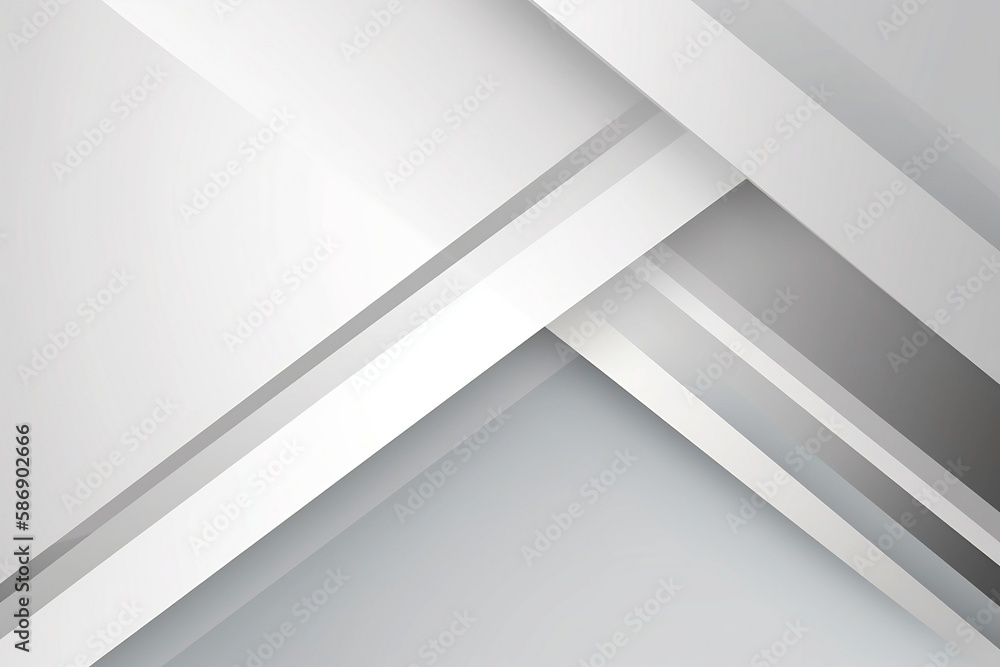White and Gray Abstract Banner White and Gray Abstract Banner