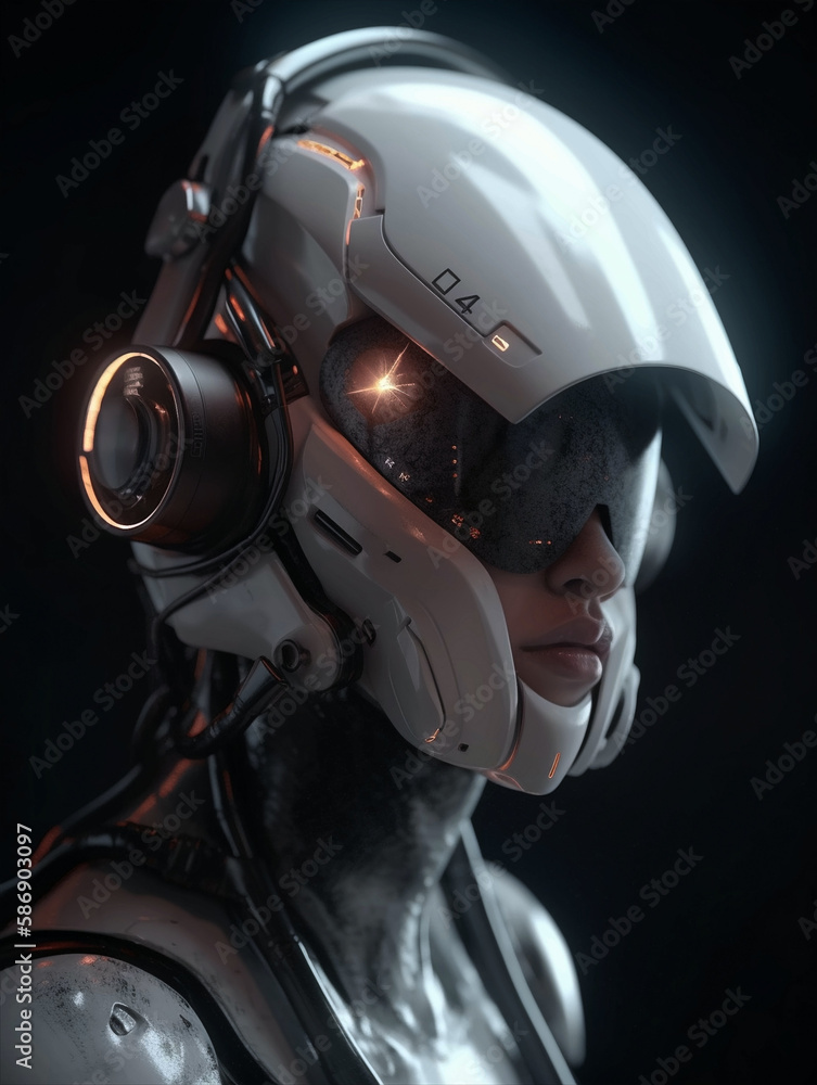 A Futuristic Headset Delivers Unforgettable VR Experience | made with Generative AI