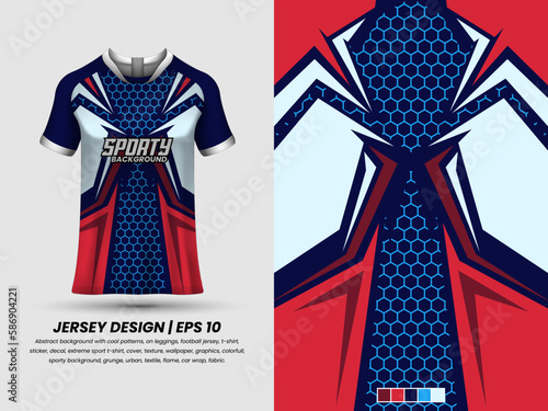 Abstract background with grunge pattern, ready to print, sublimation design, mockup jersey.