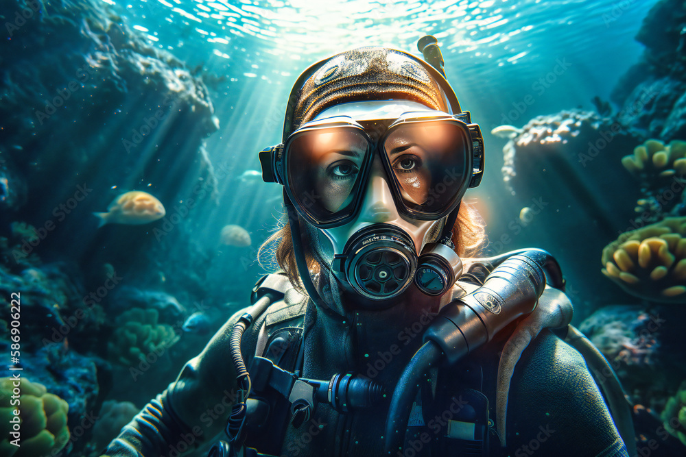 Embark on a summer scuba diving adventure and witness the beauty of underwater life Embark on a summer scuba diving adventure and witness the beauty of underwater life
