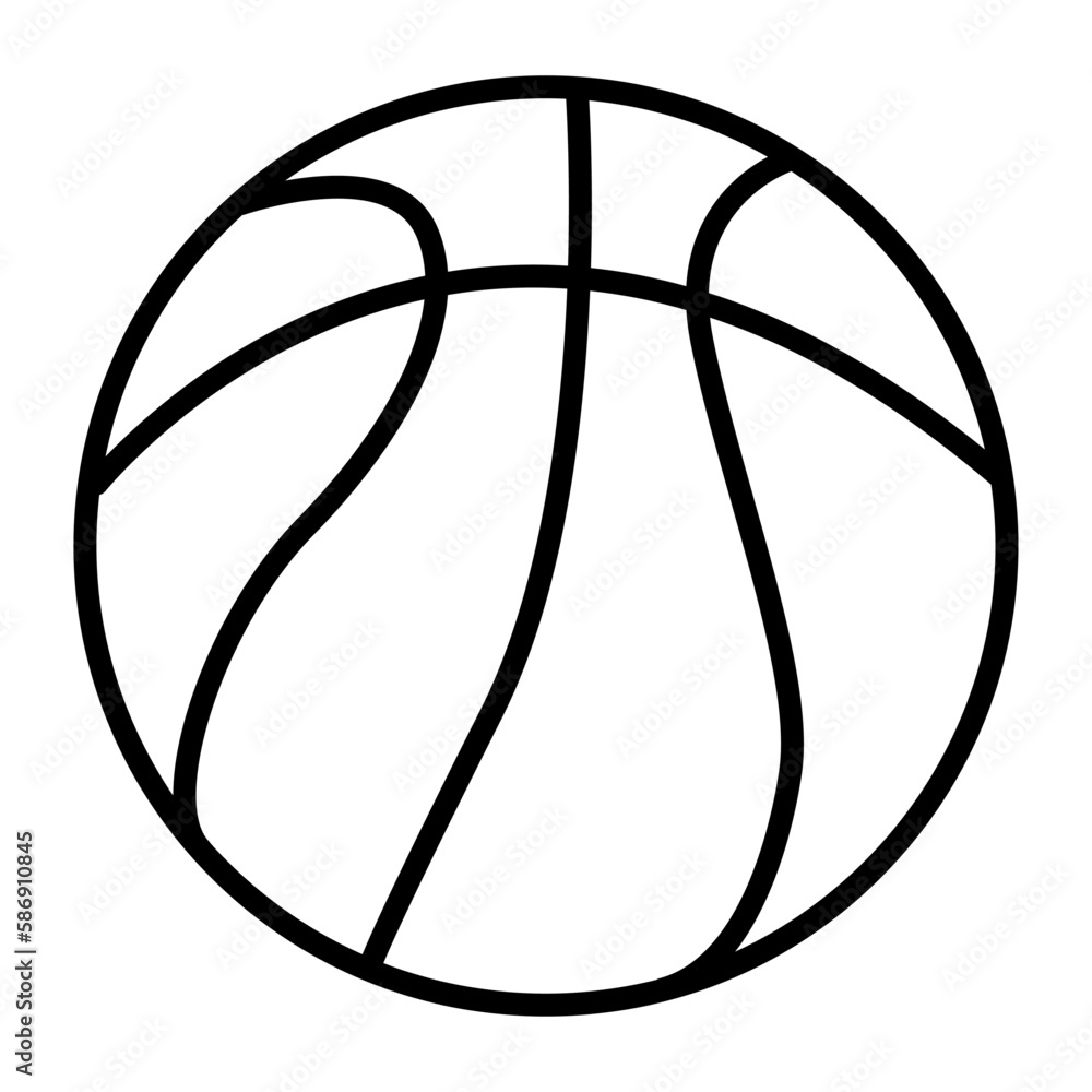 Basketball ball icon. Vector Sports Icon. Basketball Logo Icon. Basketball ball icon. Vector Sports Icon. Basketball Logo Icon.