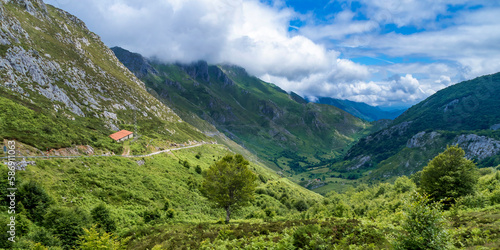 Valley of Sobra, Mountain Range, Picos de Europa National Park, Asturias, Spain, Europe © Al Carrera