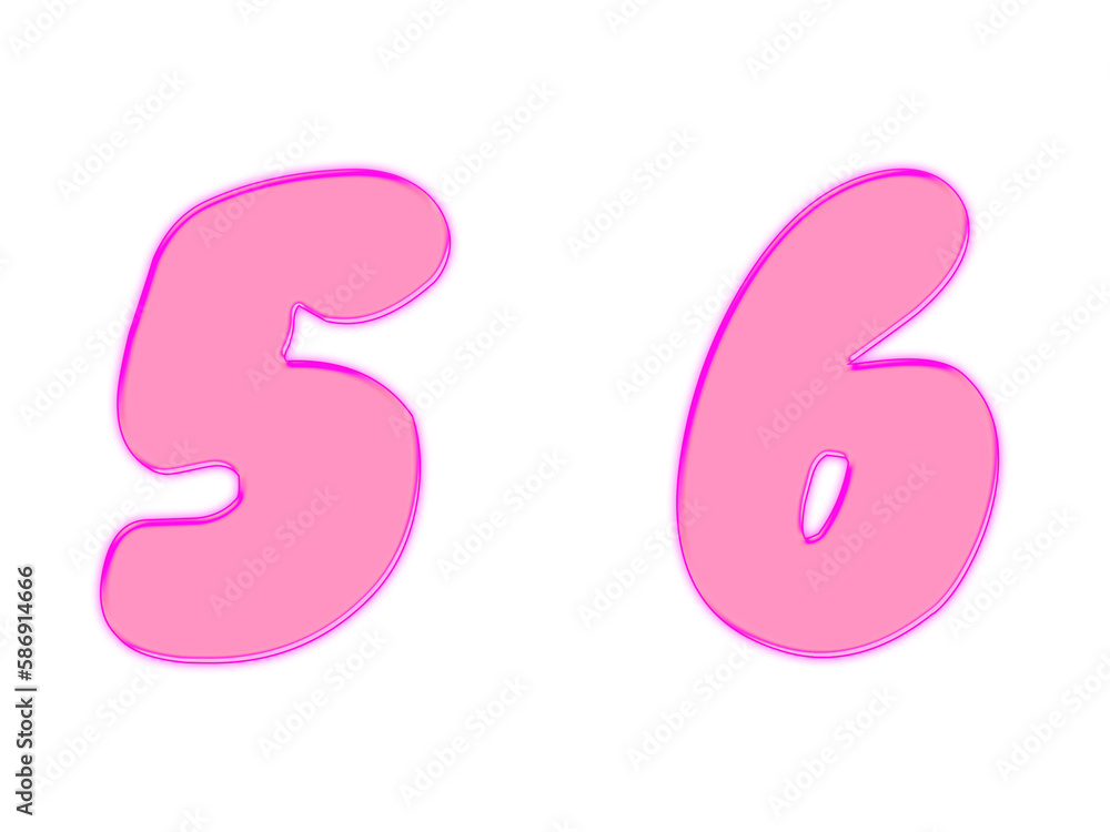 3d rendering gloss color uppercase Letter 3d rendering gloss color uppercase Letter