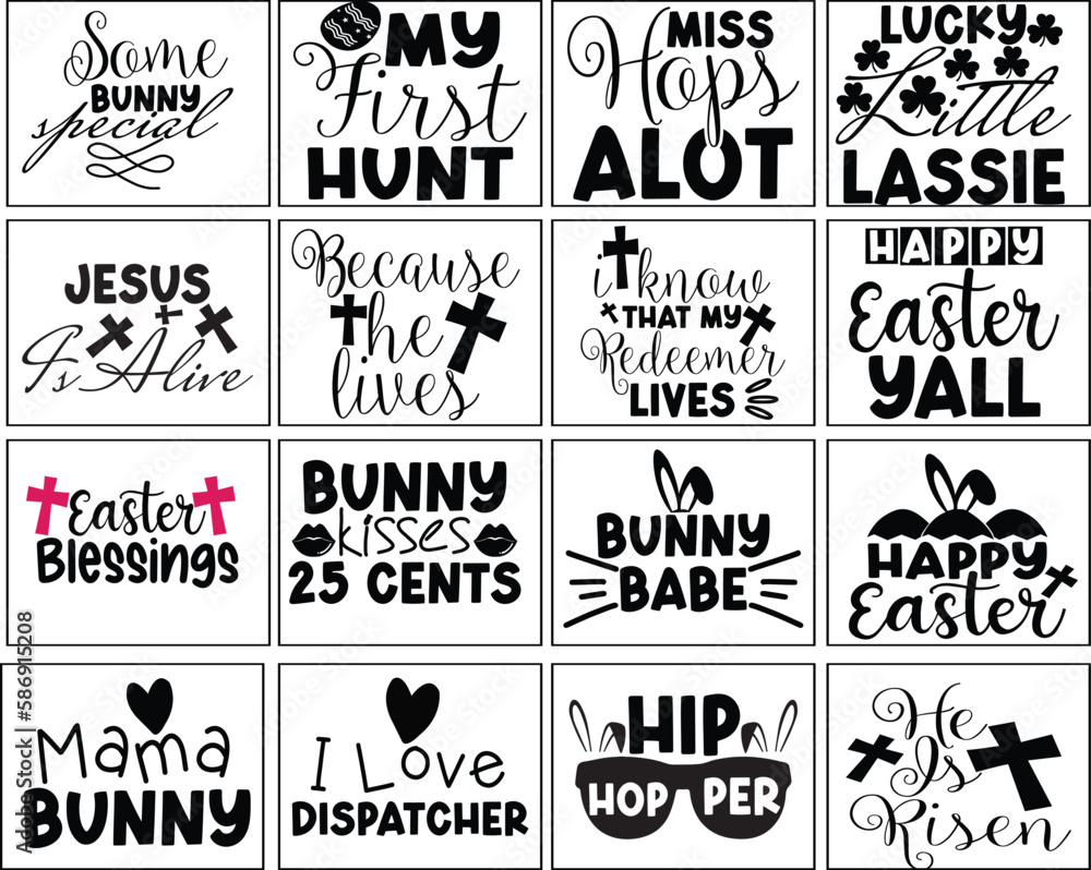 Easter SVG Bundle Design Easter SVG Bundle Design