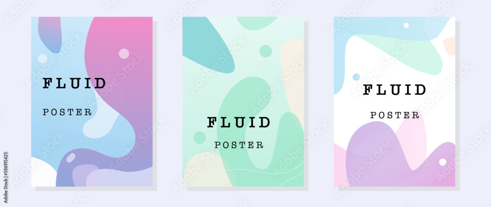 Vector illustration. Cute gradient posters in minimalist style and liquid color. Perfect for social media wallpaper design. Vector illustration. Cute gradient posters in minimalist style and liquid color. Perfect for social media wallpaper design.
