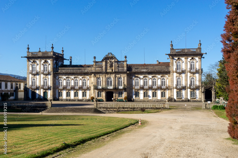 Palacio de Brejoeira (1834). Pinheiros, Monção, Portugal