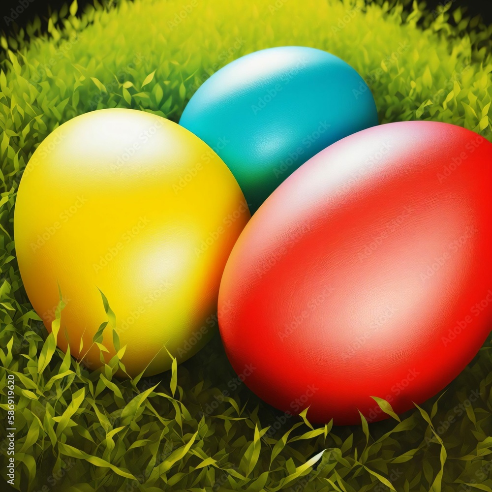 Cute Easter Egg Art