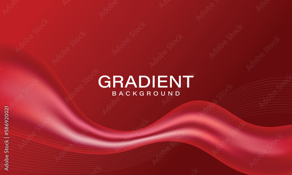 Abstract vibrant gradient background in red tones Abstract vibrant gradient background in red tones