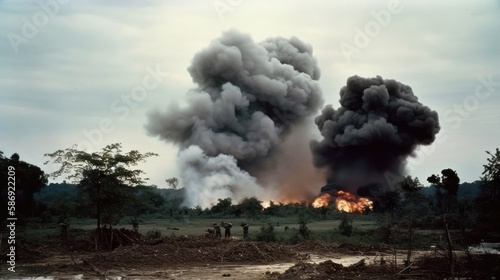 guerra en vietnam bombas