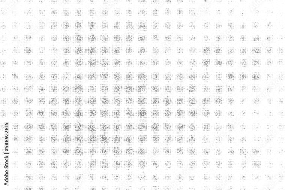 Obraz premium White And Grey Halftone Dotted Backdrop. Abstract Polka Dots Pattern. Pop Art Style Background. Silver Explosion Of Confetti. Digitally Generated Image. Vector Illustration, Eps 10. 