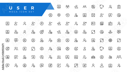 Group of people or group of users / friends flat icon for apps and websites