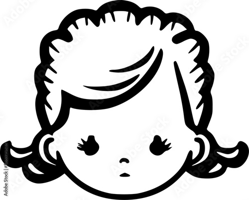 Baby - High Quality Vector Logo - Vector illustration ideal for T-shirt graphic