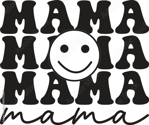 Retro Mom Svg Design