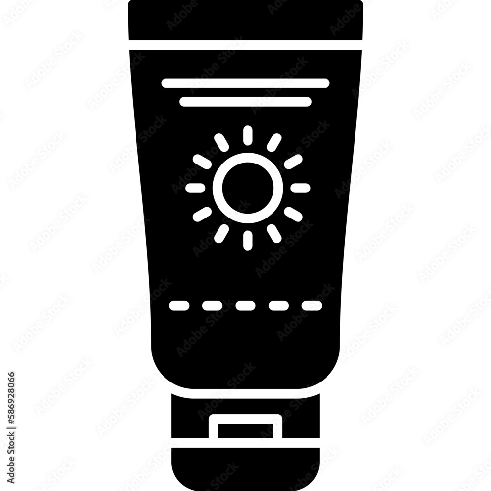 Sunscreen Icon Sunscreen Icon