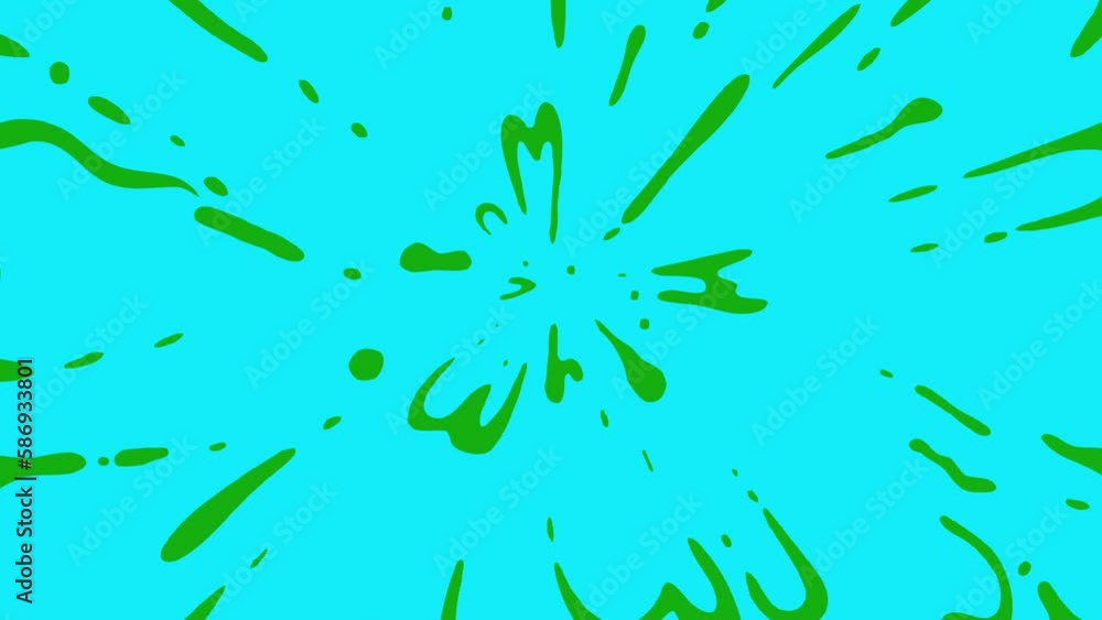 Cartoon water liquid transition animation on green screen. Cartoon water liquid splash animation with key color. Chroma color. 4K video Cartoon water liquid transition animation on green screen. Cartoon water liquid splash animation with key color. Chroma color. 4K video