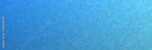 Abstrakter blauer Low Poly Hintergrund als Textur