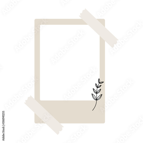 Simple Polaroid Ilustration