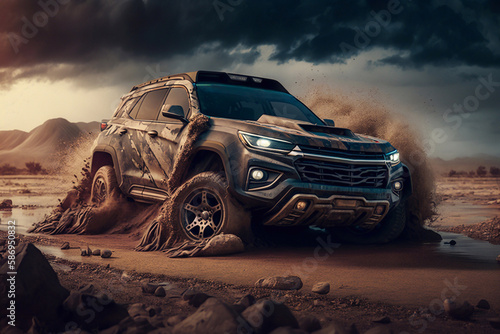 Off-road extreme expedition © AIproduction
